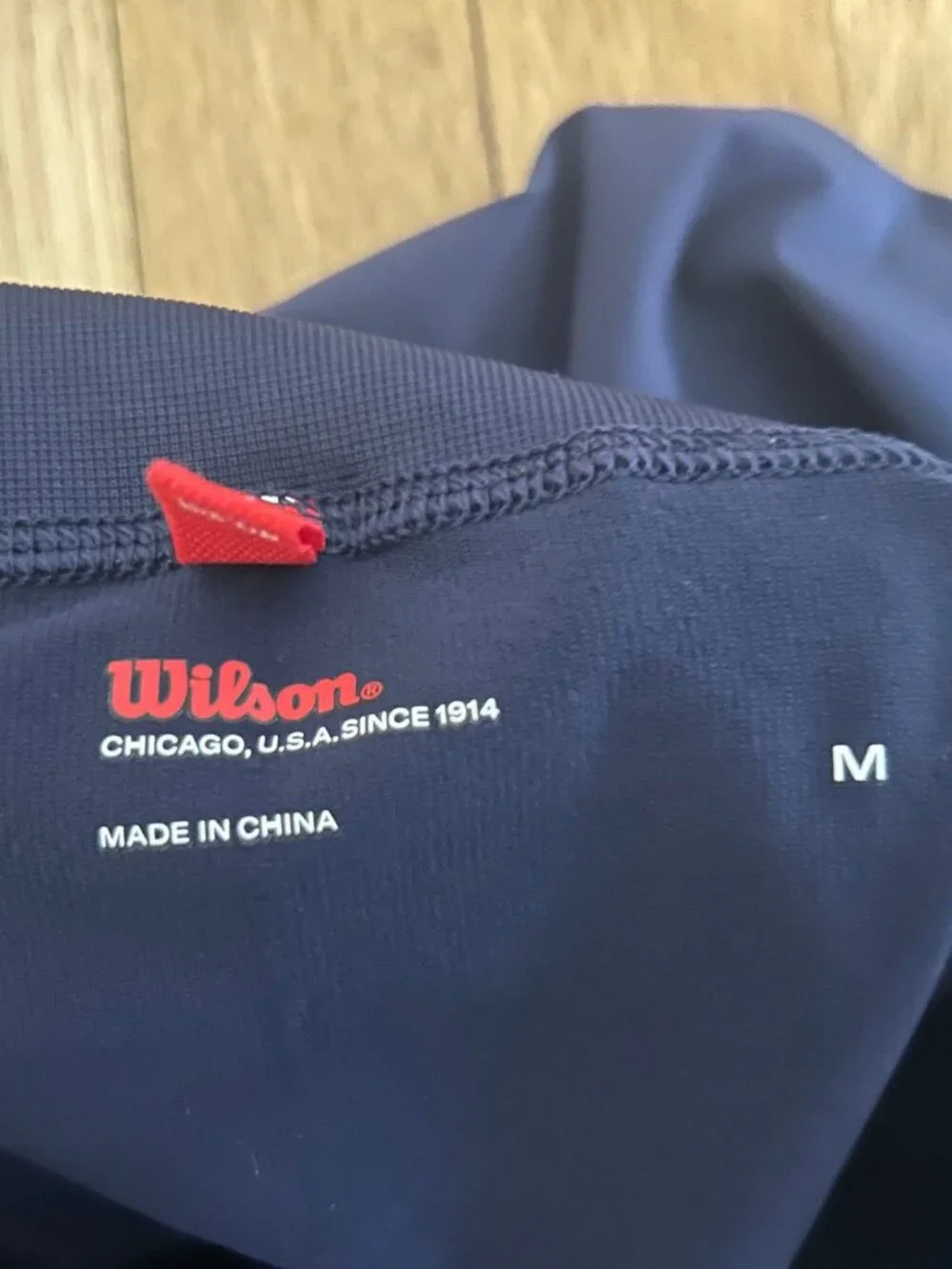Wilson Women's Classic Navy Pleated Midtown Tennis Skirt Size M - Picture 9 of 11